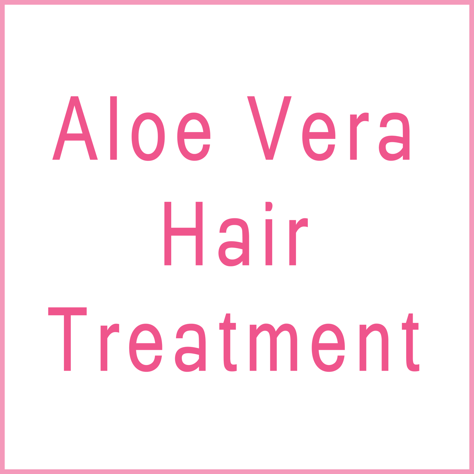 Aloe Vera Hair Treatment Tara Beauty Center site